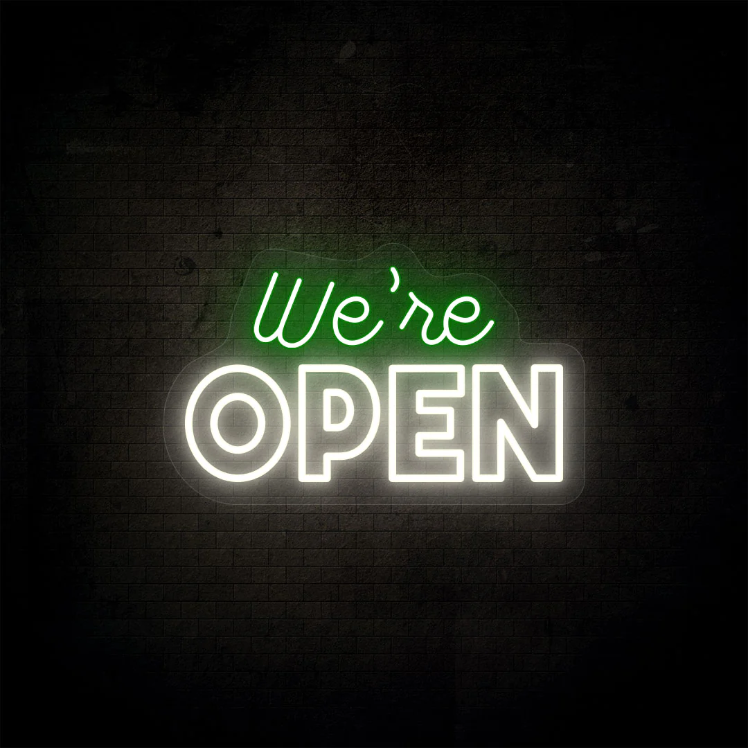 03_3425c4b9-73c0-4c5d-946c-ccea80dc63c9 we are open neon sign