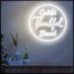 Grateful thankful blessed sign