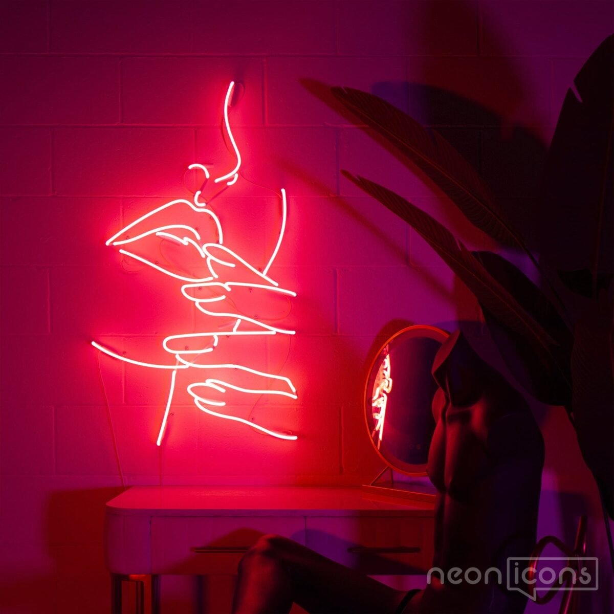 a pretty face neon sign for beauty cosmetic studios neon icons Led neon sign