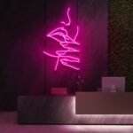 Beauty salon neon sign