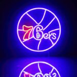 Philadelphia 76ers Neon Sign