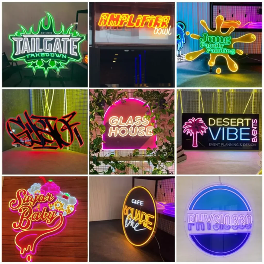 Led neon logo 1 neon led logo